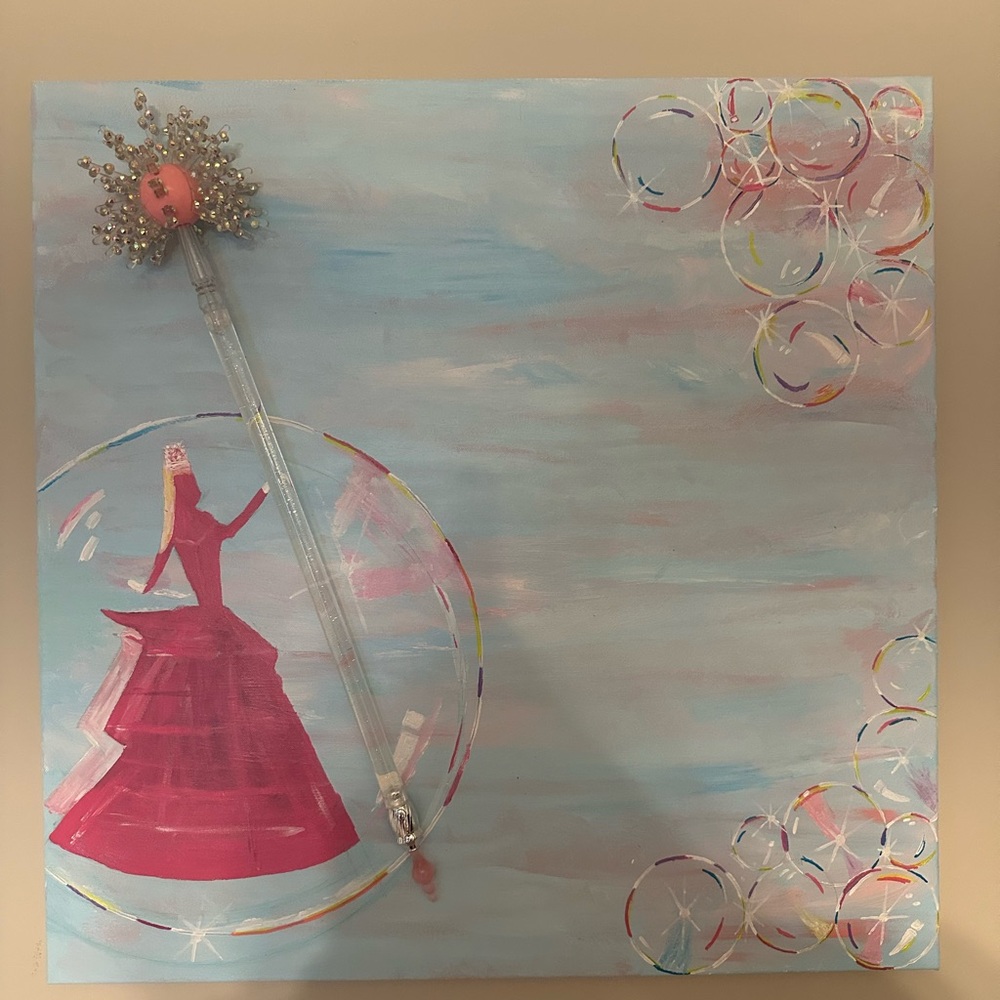 Wicked painting of Glinda! Hand painted